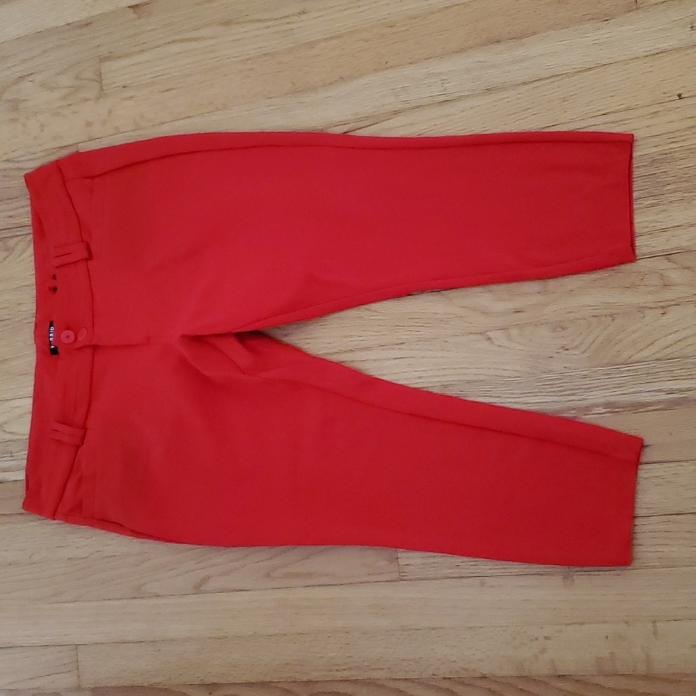 Torrid Tomato Red Ponte Pencil Pant Size 16